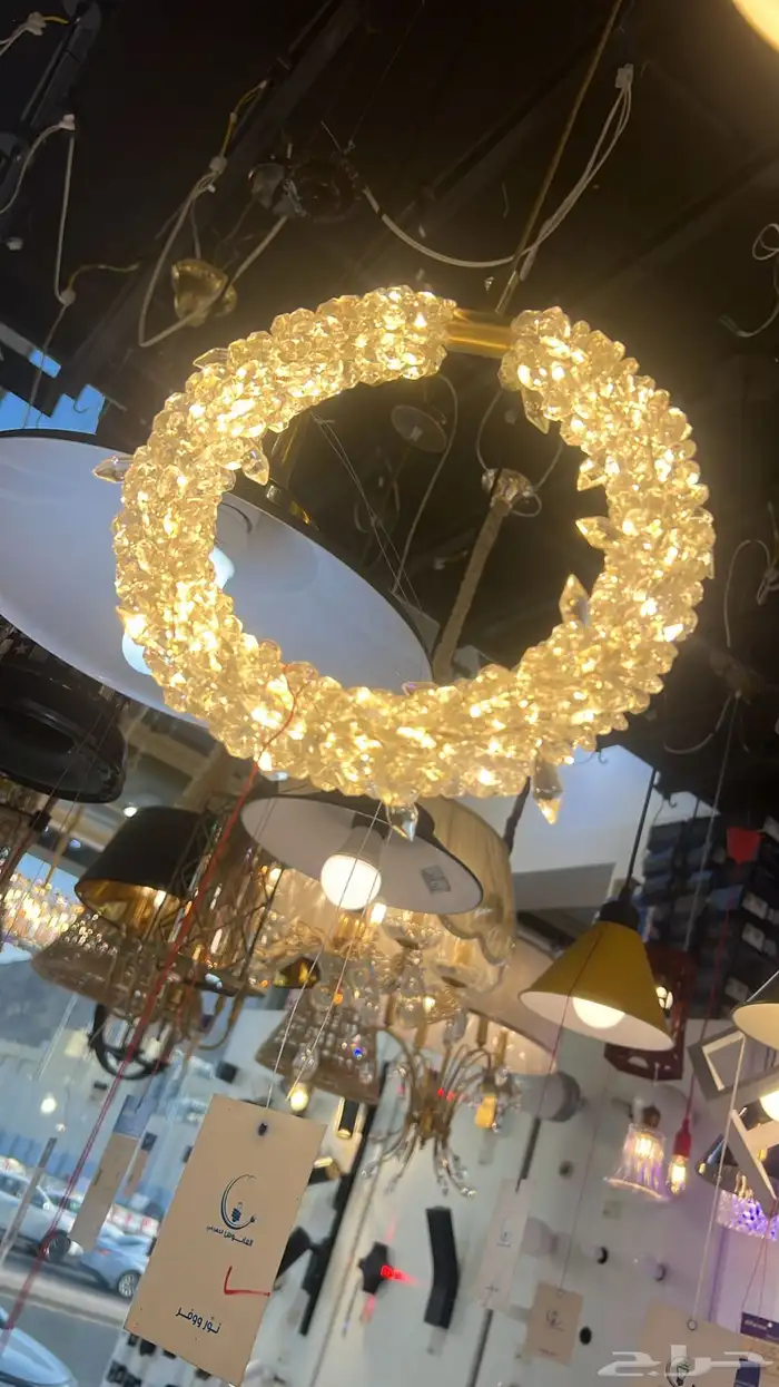 نجف ثريات 86