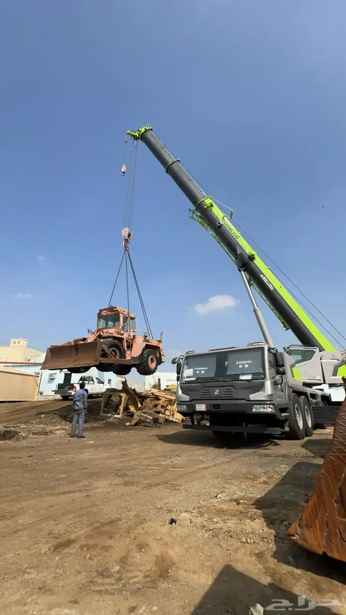 كرين 100طن للايجار موديل 2024 م فل سيفتي 1