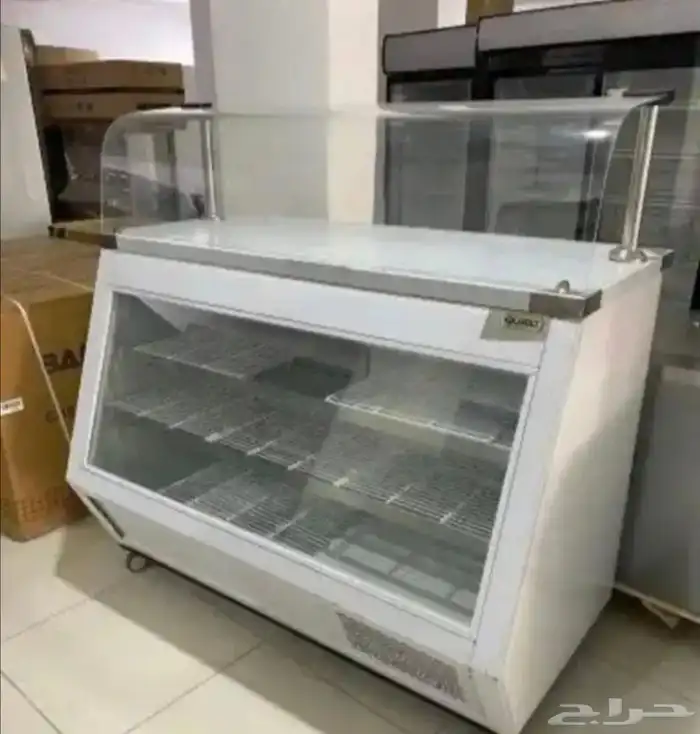 عرض  ثلاجة عرض كاونتر مائل استيل كامل نوعيه ممتازه 3