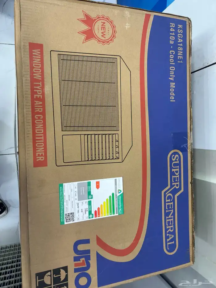 مكيف سوبر جنرال شباك 18 -24 2