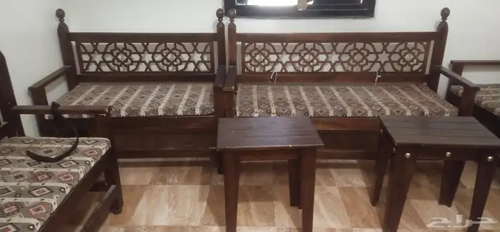 جلسات خشب كويتيه 0