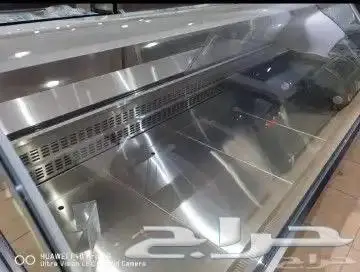 ثلاجة اجبان بزجاج منحني بمستودع مبرد.. 2
