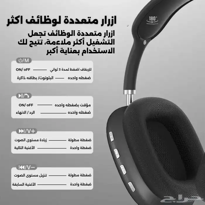 سماعة شبيهة ابل ايربودز ماكس 4