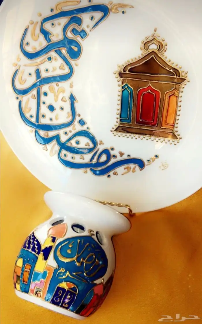 أطبع ستيكرات شهر العيد السعيد .. طباعة بنرات رول اب 8