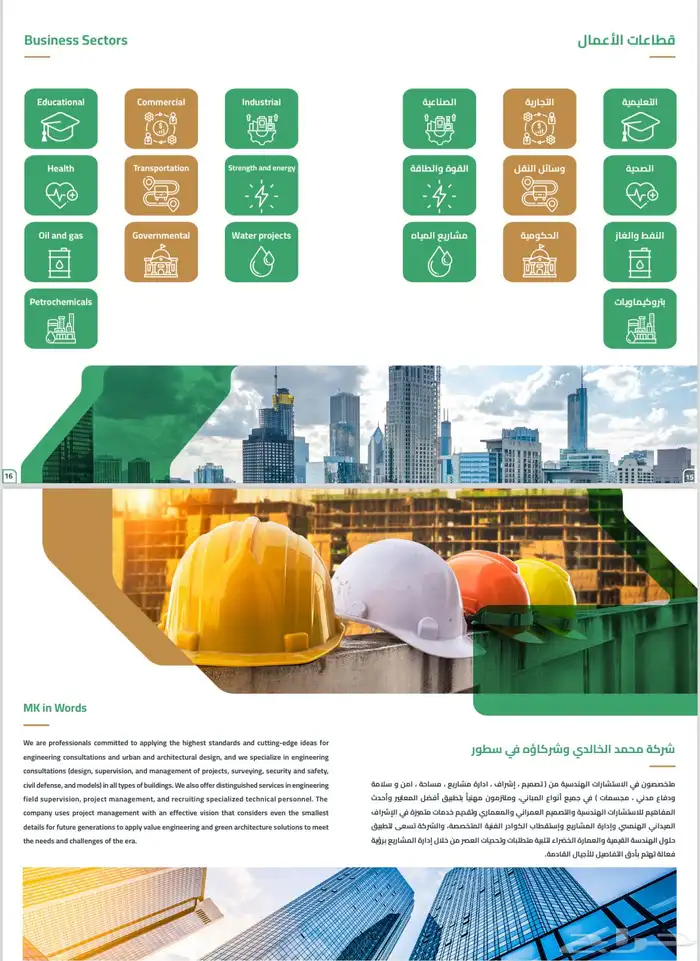 شركة MK وشركاؤه للإستشارات الهندسية 1