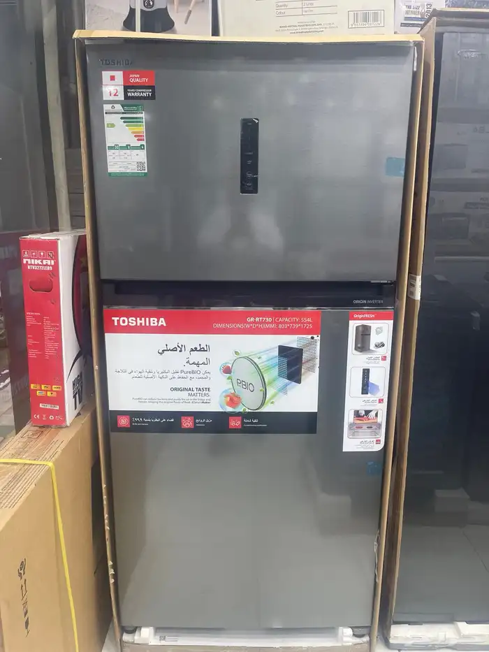 ثلاجات توشيبا جميع المقاسات 2