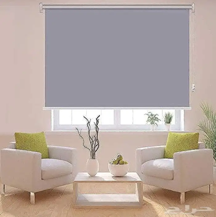 ستائر رول عازله وحاجبه لضوء الشمس 100 6