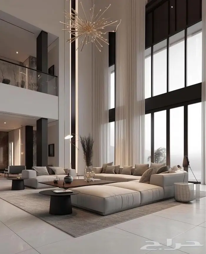تصميم واجهات فلل وقصور لاند سكيب وداخلي تميز وابداع 7