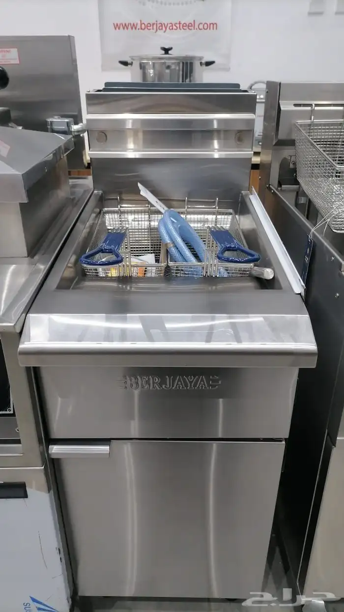 قلاية برجايا غاز اوبن فراير 25 لتر 2 سلة 0