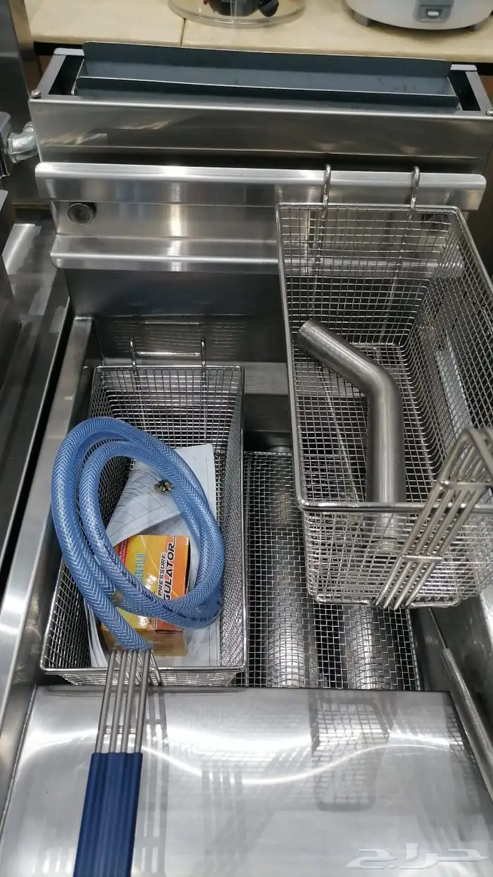 قلاية برجايا غاز اوبن فراير 25 لتر 2 سلة 1