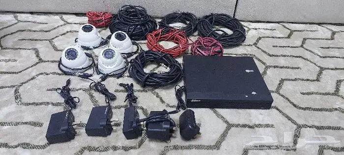 جهاز تسجيل dahua 2 و كامرات مراقبة6 0