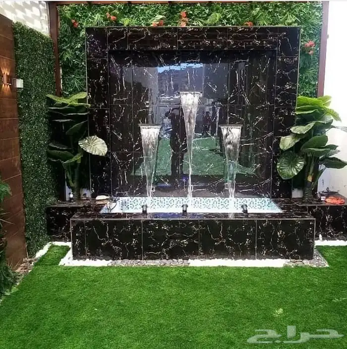 تنسيق حدائق بديل الخشب مضلات وجلسات وانشاء ملاعب البادل 17