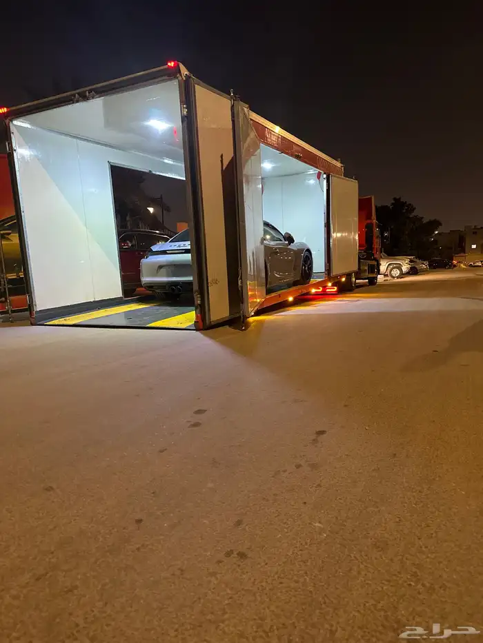 سطحة هيدروليك مغلقه مغطاه 1