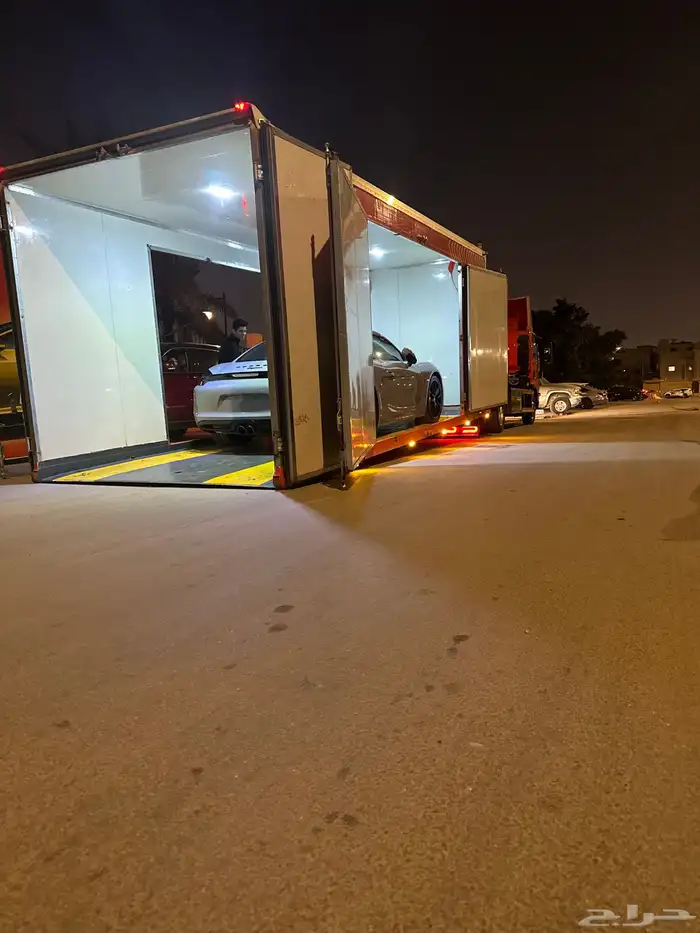 سطحة هيدروليك مغلقه مغطاه 2