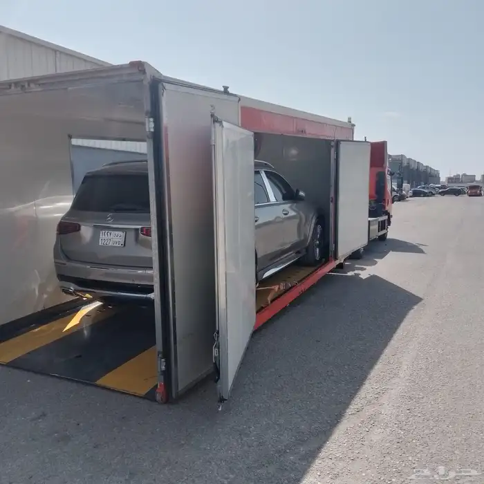 سطحة هيدروليك مغلقه مغطاه 4