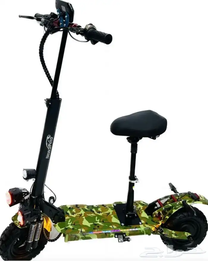 سكوتر وقوف بمساعدات بالوان مختلفه التوصيل مجانا 12