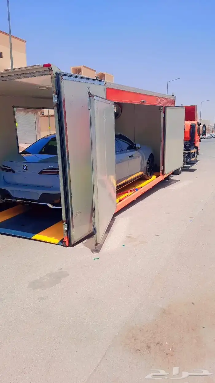 سطحة هيدروليك مغلقه مغطاه 6