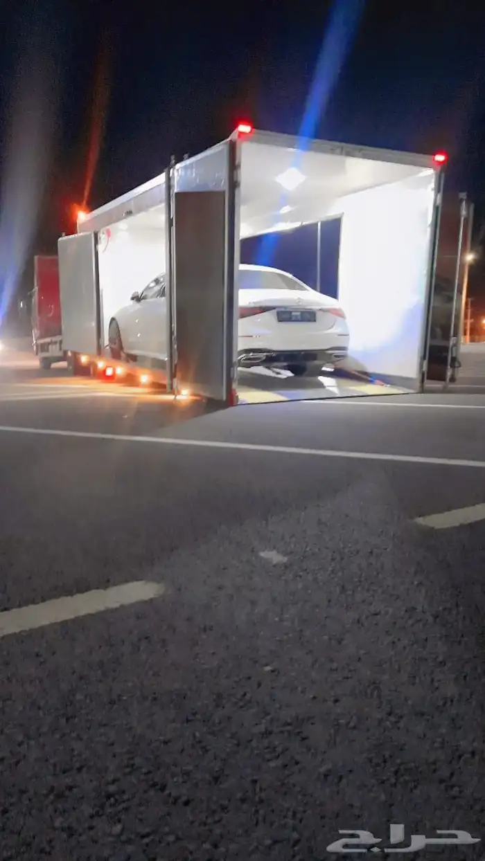 سطحة هيدروليك مغلقه مغطاه 8