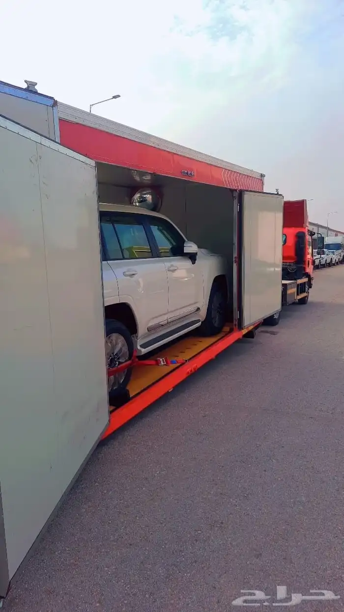 سطحة هيدروليك مغلقه مغطاه 7