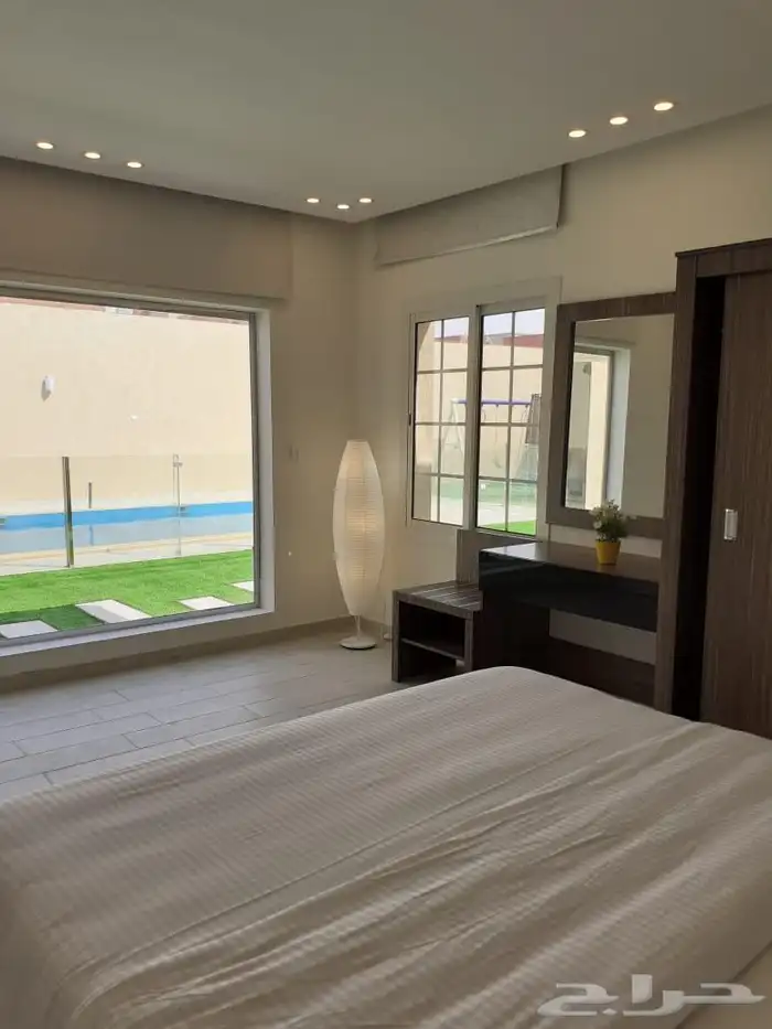 شاليه للايجار في جدة قسمين مجلسين استراحة شاليهات فندقية جده 21