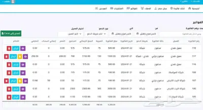برنامج الفاتورة الالكترونية لكل المنتجات index