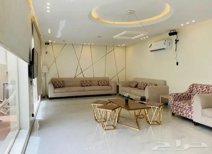 شاليه للايجار في جدة قسمين مجلسين استراحة شاليهات فندقية جده 6