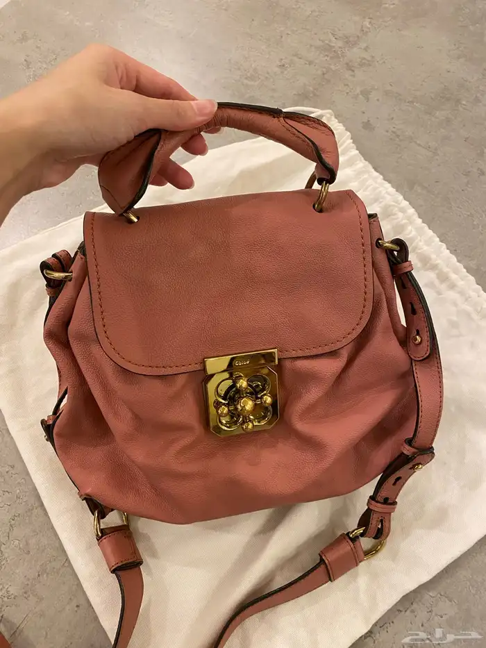 Chloe Pink Bag - شنطة كلوي 2