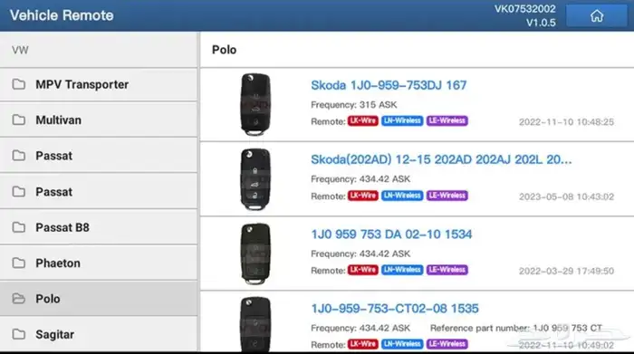 قطعة برمجة المفاتيح key programmer من لنش launch 2