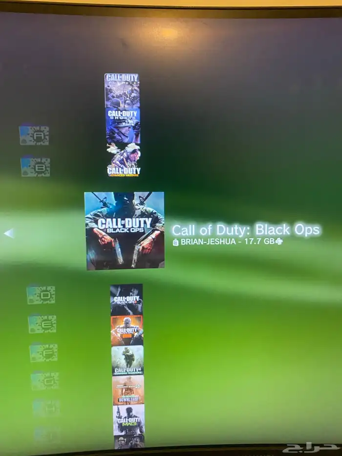 تهكير سوني 3 على نظام الهين مع 6مكتبات  ويوجد ملحقات للبيع 2