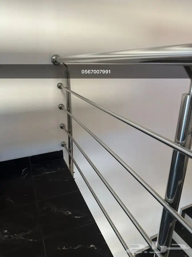 ورشة استنلس استيل دربزان درج حواجز شبابيك 27