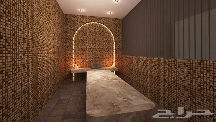 تصميم ديكور محل مساج 2