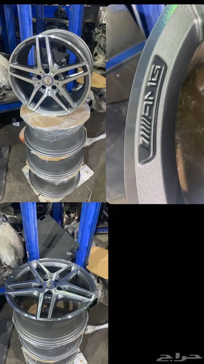 للبيع جنوط مرسيدس W212 اصلي نظيف AMG 0