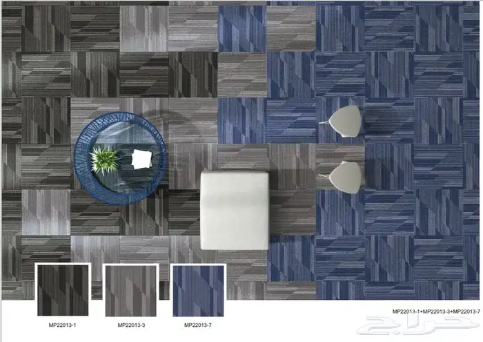 موكيت مكتبي بلاط 50   50 بسعر 43 ريال 3