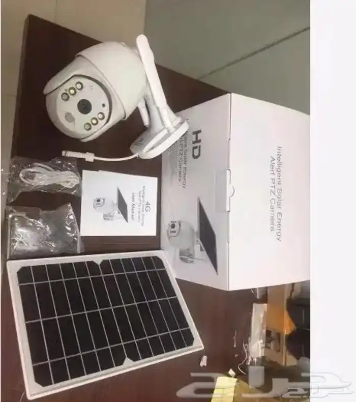توفير كيمرا طاقة شمسية 4kنوعين 1