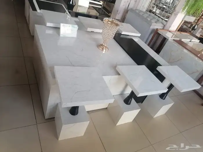 طاولات مجالس و طعام من انواع خامات الخشب المتاحة 23