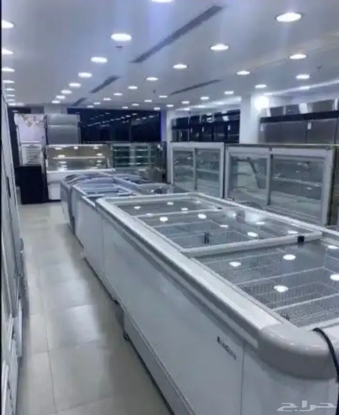 فريزرات مسطحه سحاب أفقي زجاج جميع المقاسات متوفره 5