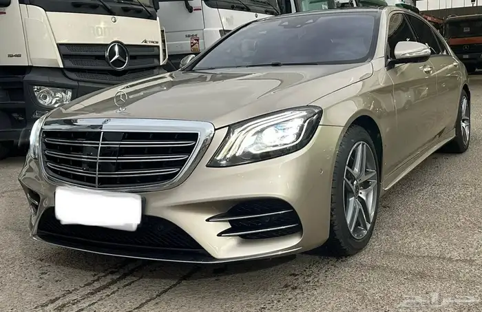 ( تم البيع ) مرسيدس بنز ( يخت ) S450 موديل 2018 1