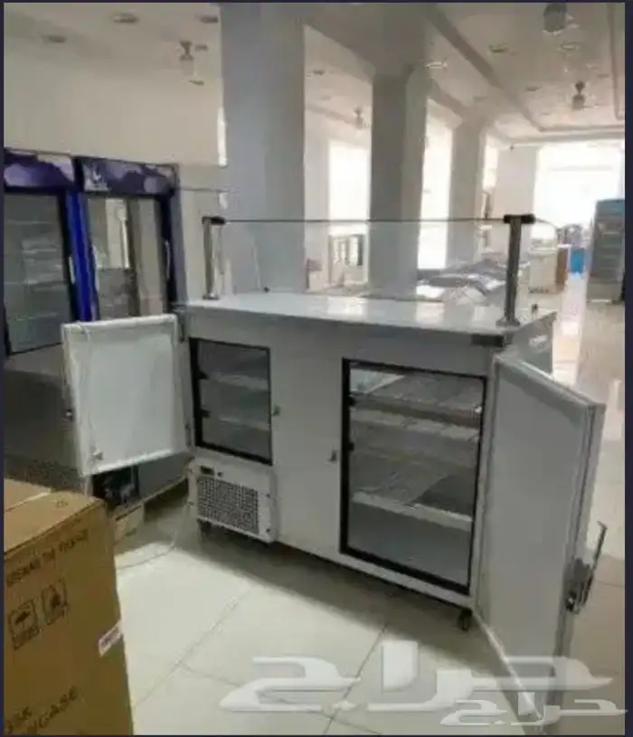 ثلاجة ALFURAT كاونتر مائل استيل.. 2