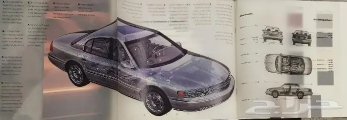 ( مباع ) كتالوج لنكولن كونتيننتال 1999 6
