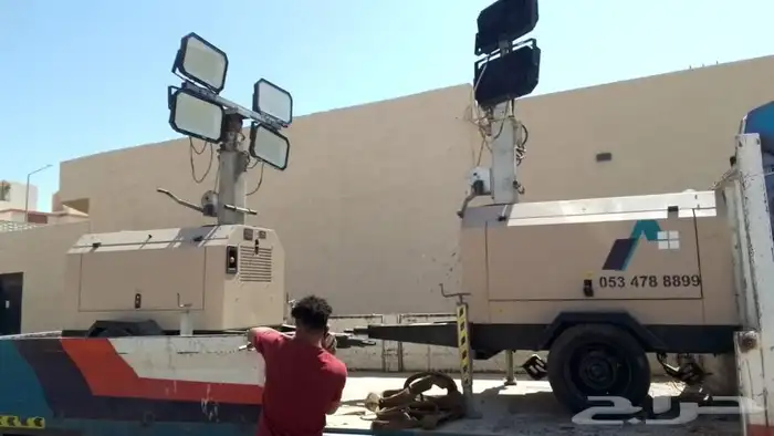 تاجير معدات وتور لايت ابراج اناراة 0