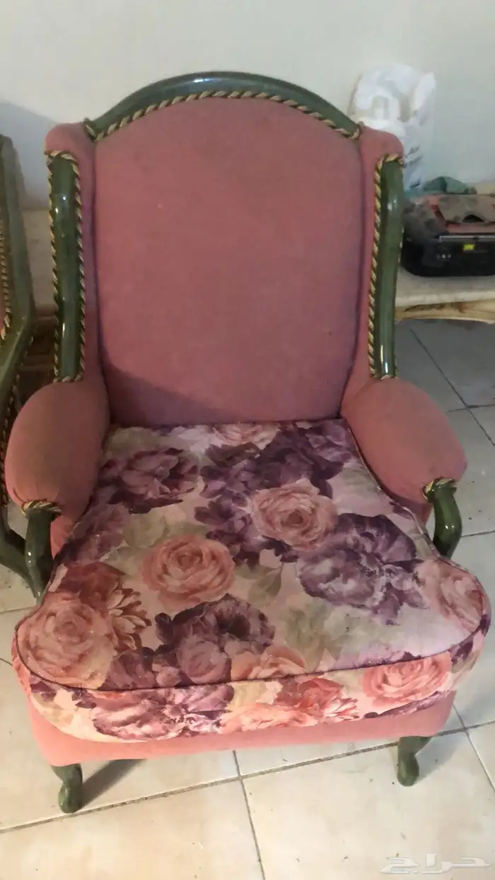 كنب مستعمل نظيف .. خشب ثقيل جدا 6