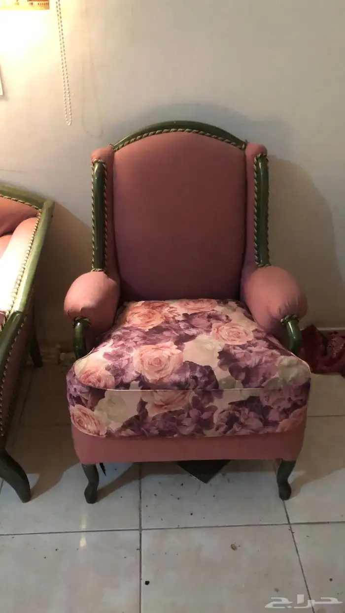 كنب مستعمل نظيف .. خشب ثقيل جدا 8
