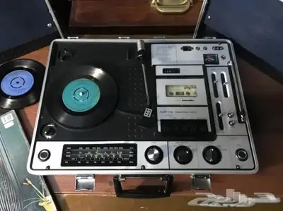 مشغل اسطونات بكم وراديو ومشغل كاسيت اليابان 16