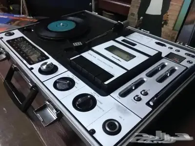 مشغل اسطونات بكم وراديو ومشغل كاسيت اليابان 28