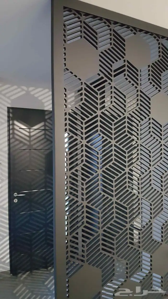 قص ليزر حديد تخريم ستانلس ستيل تطعيج 6