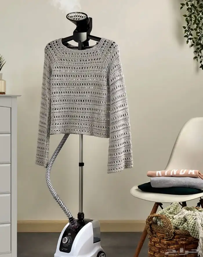 مكواة بخار ممتازه كاوية عامودي وافقي كواية بقاعدة وعلاق ملاب 5