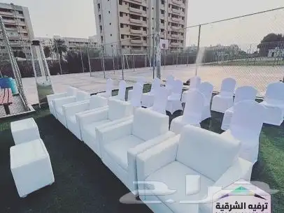 كراسي وطاولات للايجار 10
