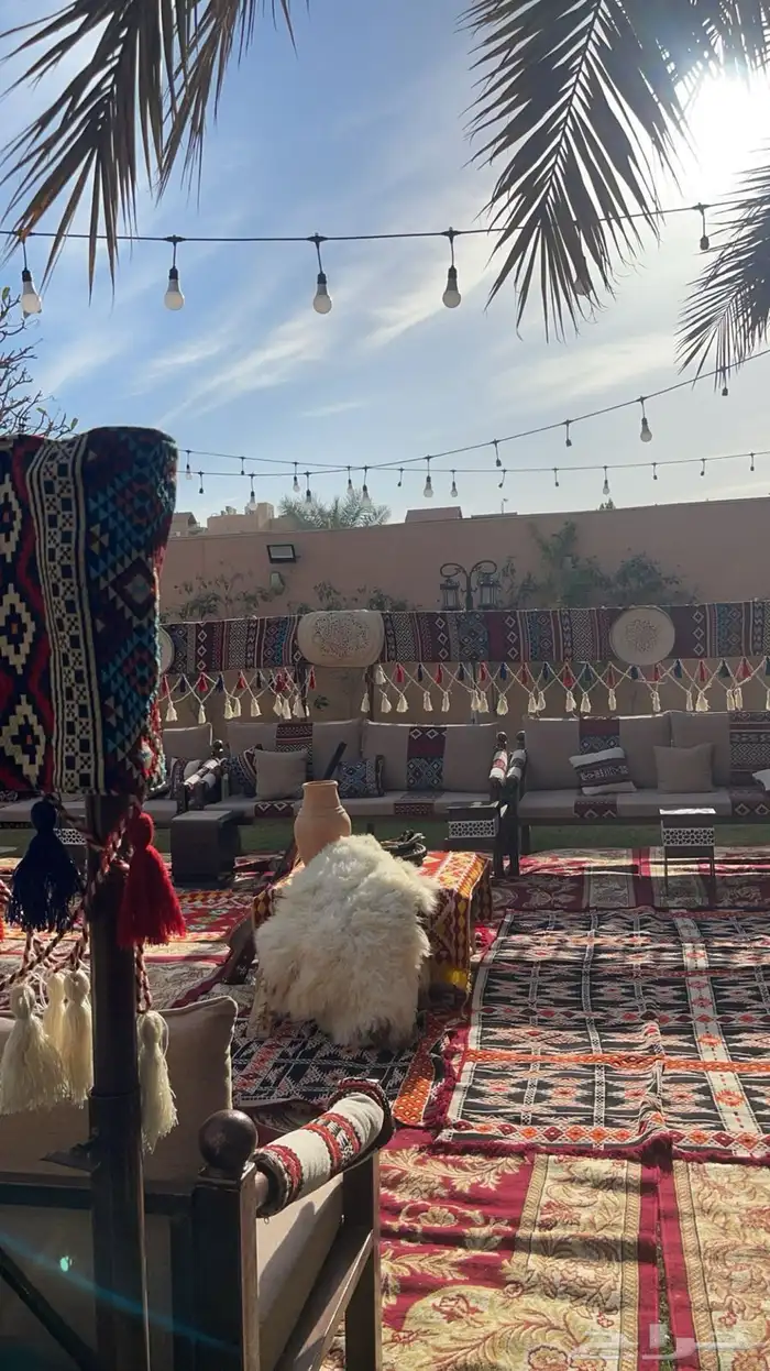 جلسات شعبيه للإيجار 0