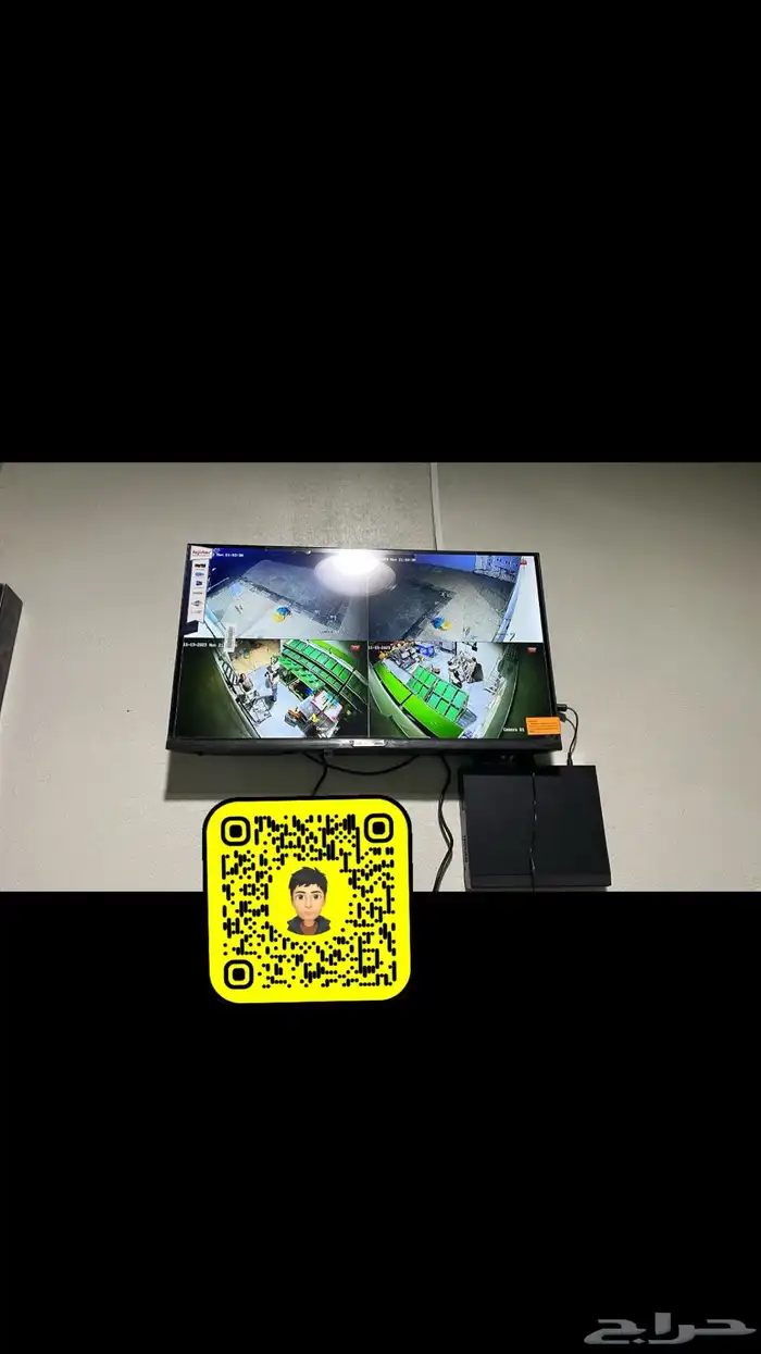 فني تركيب كاميرات مراقبة محلات تجارية منازل مع ضمان 19