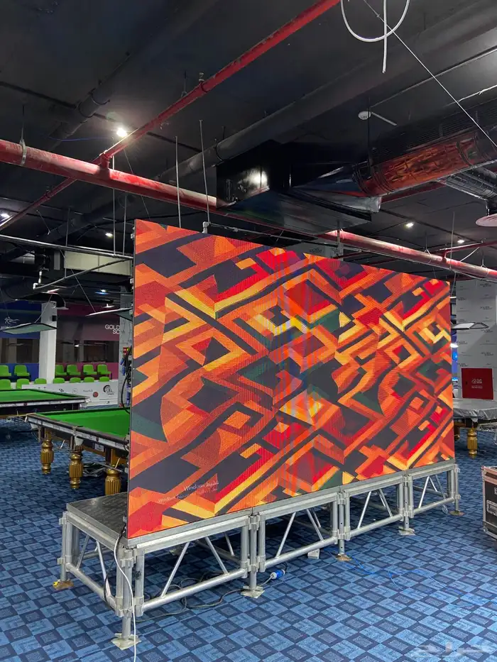 تأجير شاشات وتنسيق معارض ومؤتمرات 6